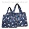 Wrapables Large & Small Foldable Tote Nylon Reusable Grocery Bags, Set of 2